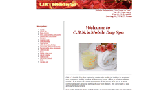 Desktop Screenshot of cbnsmobiledayspa.com